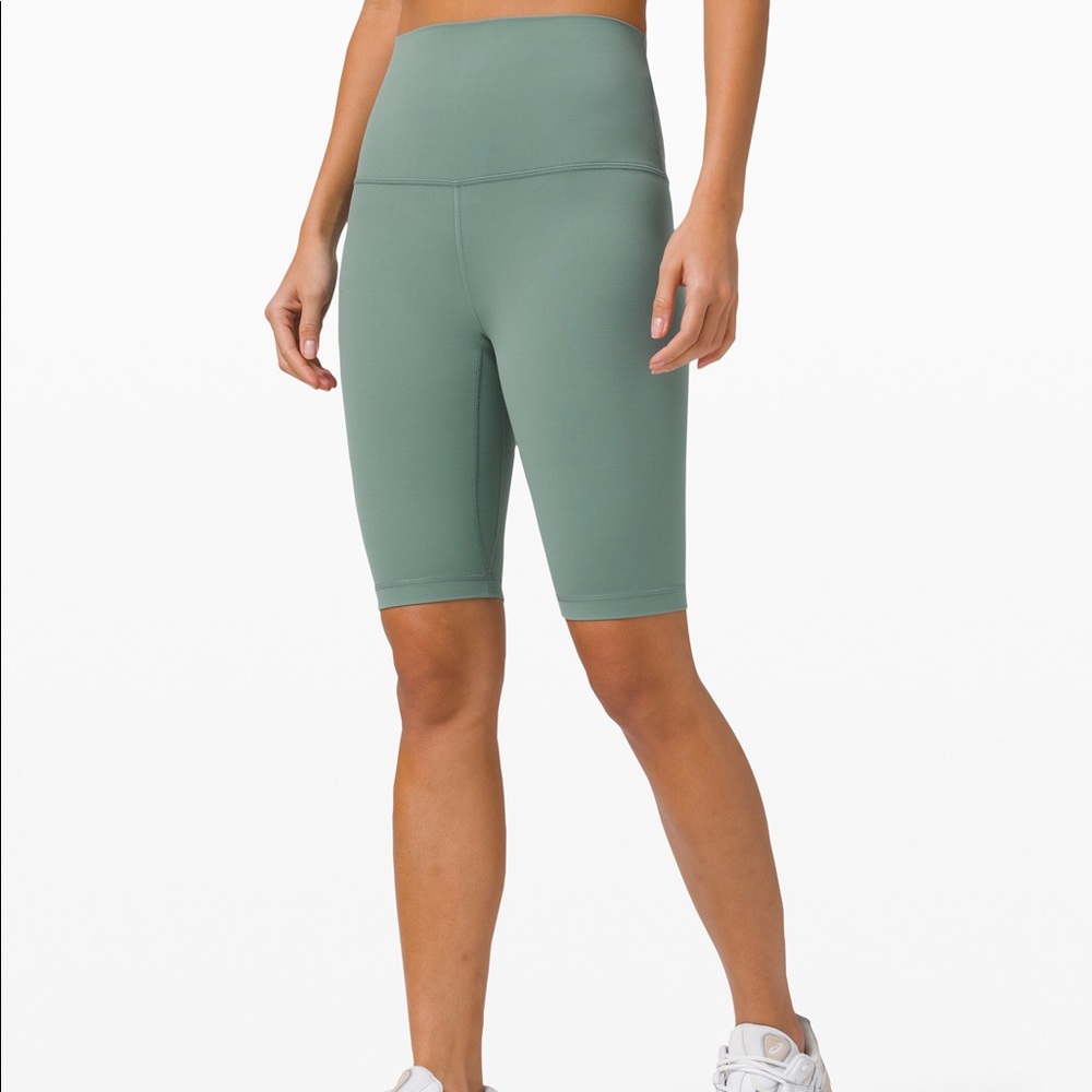 NWOT Lululemon Align Shorts 10” in Tidewater Teal